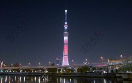 东京夜景一角图片