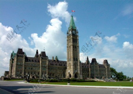 加拿大渥太華國會大厦图片