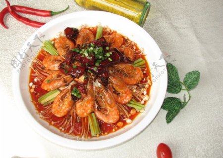 蜀香盆盆虾图片