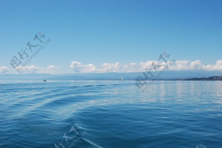 纯净的日内瓦湖图片