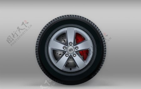 3D轮胎模型图片