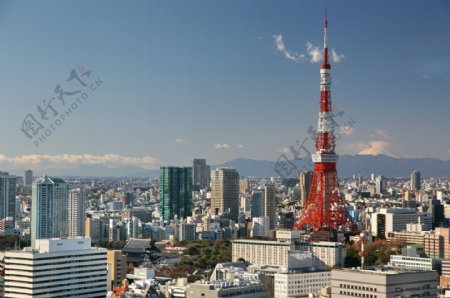 东京东京电视塔图片
