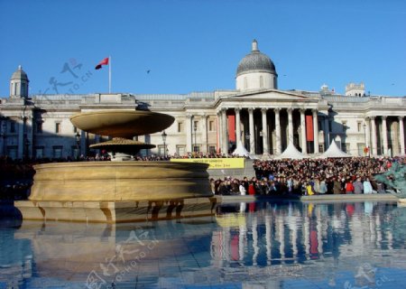 英国伦敦特拉法尔加广场华人狂欢节图片