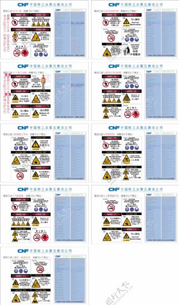 核电安全标识展板图片