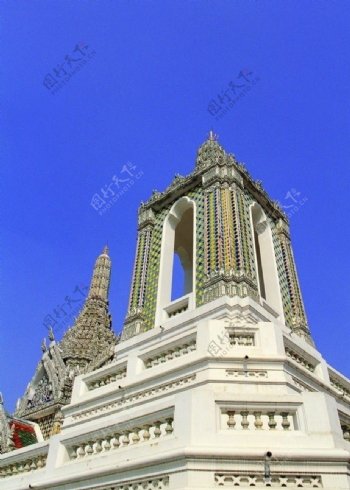 泰国大皇宫局部图片