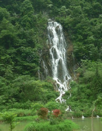 小七孔景区拉雅瀑布图片