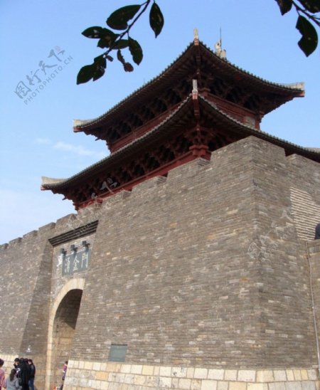 赣州古城墙图片