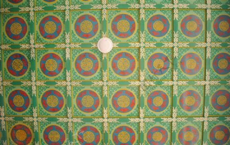 西禅寺天花板图片