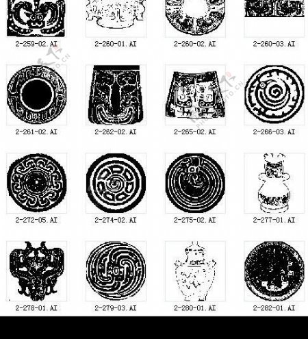 古代青铜器纹理4图片