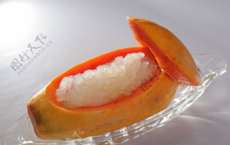 木瓜雪蛤图片