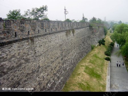 襄阳古城墙图片
