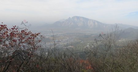 嵩山秋景图片
