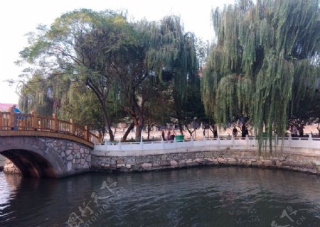 甘棠湖风景图片