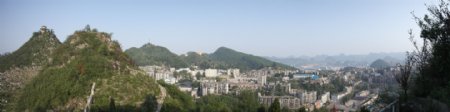 贵州六盘水笔架山全景图片
