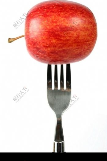 叉苹果图片