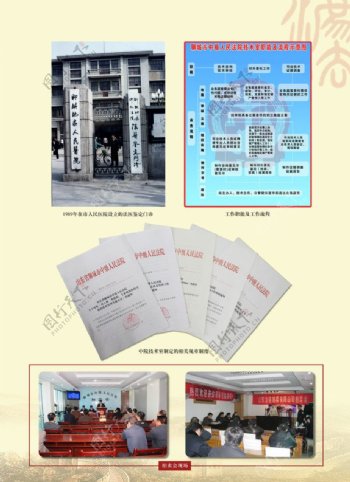 中级人民法院展板图片