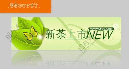 绿茶banner图片