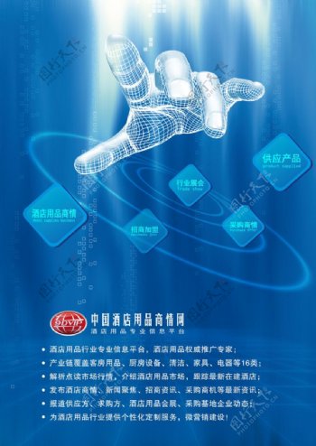 中国酒店用品商情网海报图片
