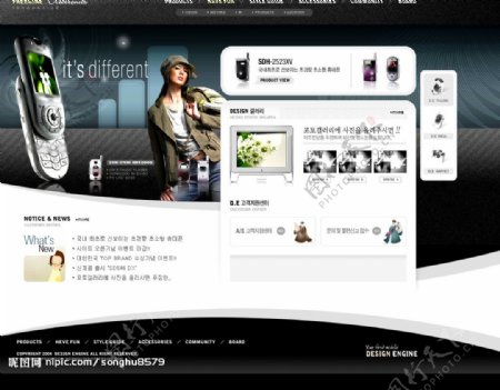 韩国网页素材图片