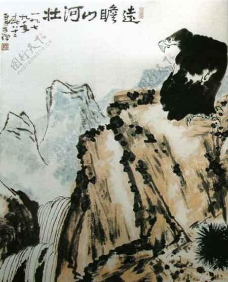 中国现代山水0178