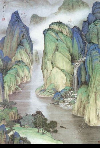中国现代山水0154