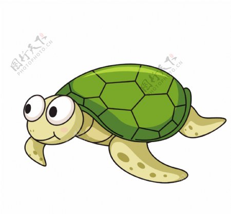 卡通海龟