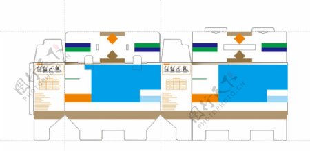 盒子包裝設計圖