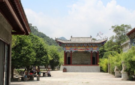 古戏台江南画境古城