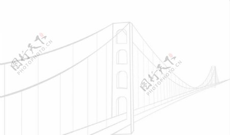 旧金山大桥矢量