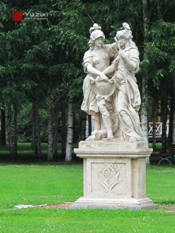哈尔滨伏尔加庄园雕塑