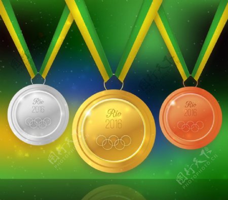 奥运会奖牌素材