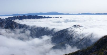 云海山顶风景
