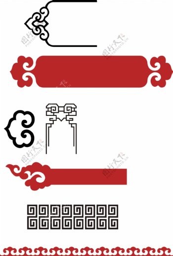 中国古典传统边框装饰