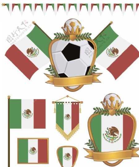 墨西哥足球队队标