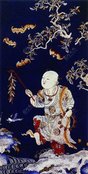 中国传统文化元素古代人物