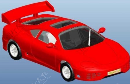 宝马汽车PROE全参数化设计机械模型