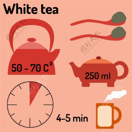 茶文化图标