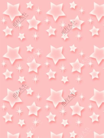 粉色星星背景