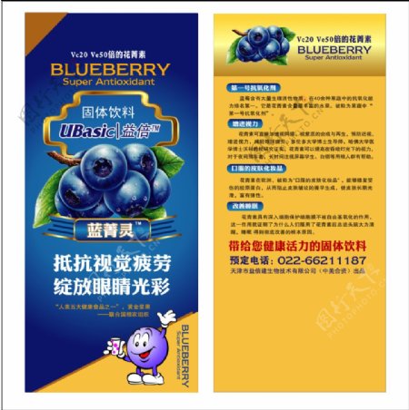 蓝莓单页