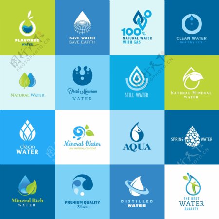 节约水资源标志