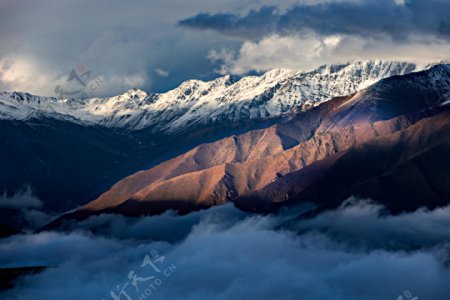 四川康定贡嘎山风景