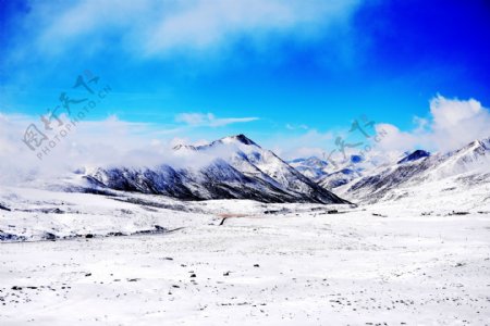 西藏米拉山口风景