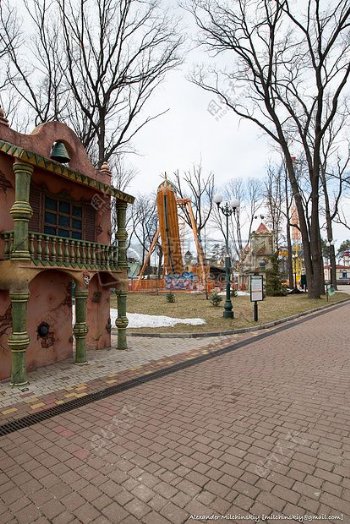 户外周末乌克兰公园深天空gorkypark哈尔科夫哈尔科夫