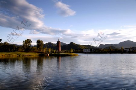 北京雁栖湖风景