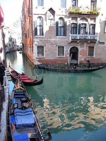 威尼斯的小船
