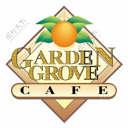 CAFE创意标志logo设计