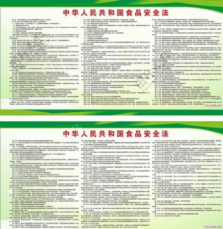 中华人民共和国食品安全法格式图片