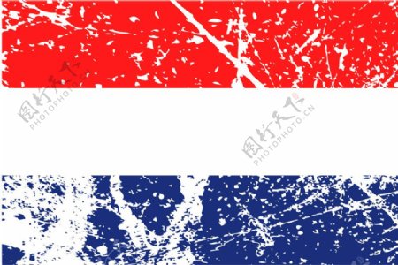 怀旧荷兰国旗背景图片