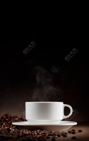 香浓热咖啡图片