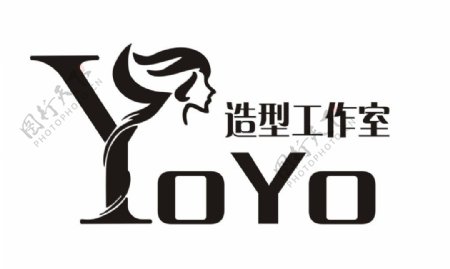 YOYO造型LOGO设计